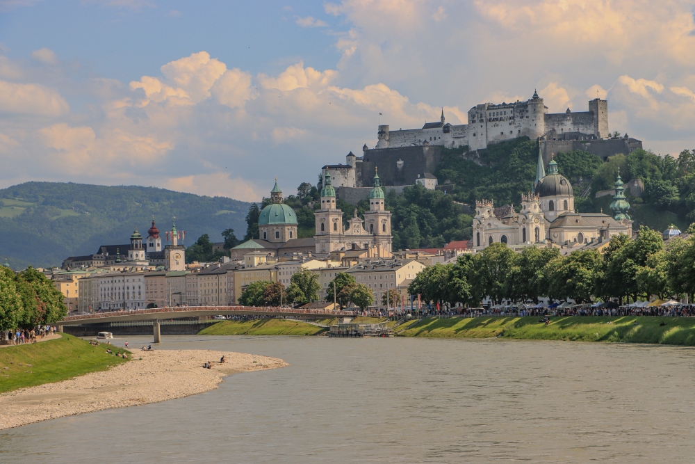 Salzburg; Altstadtpanorama