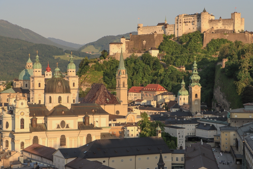 Salzburg; Altstadtpanorama