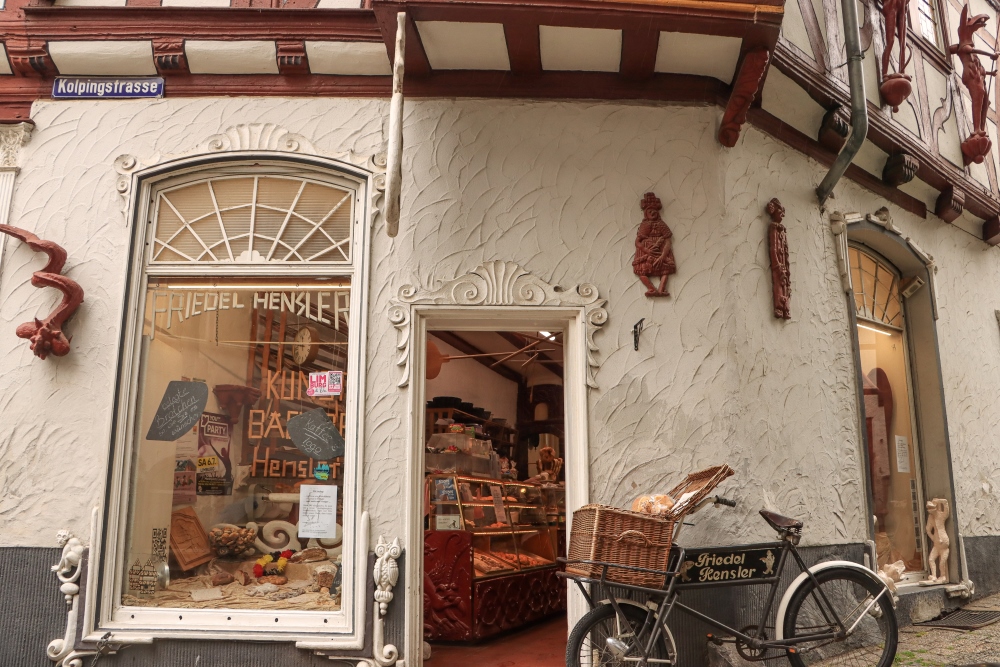 Limburg an der Lahn; Bäckerei am Kornmarkt