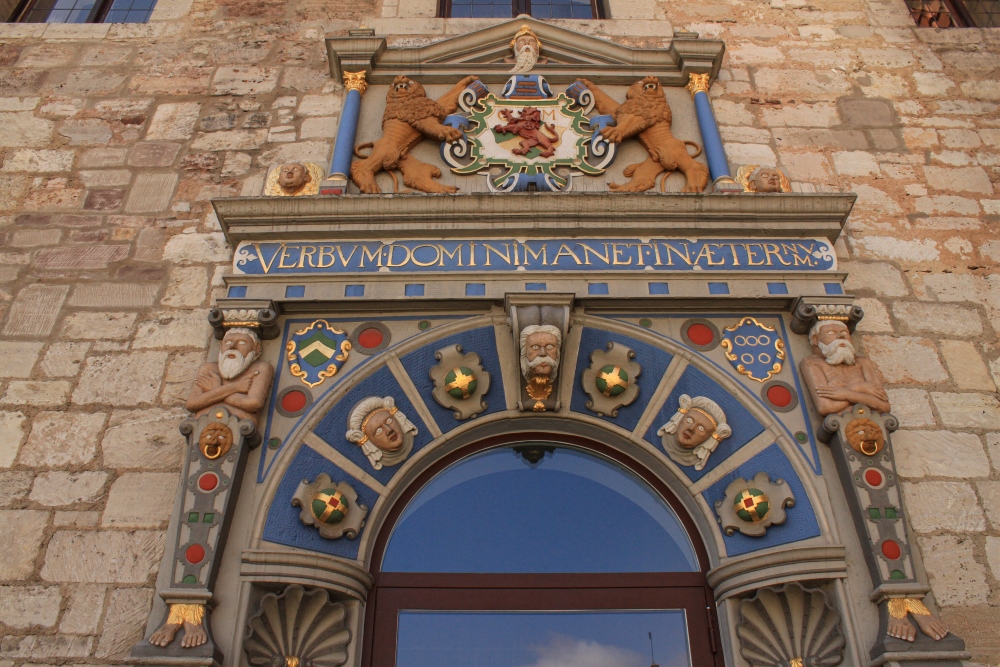 Braunschweig; Portal am Gewandhaus