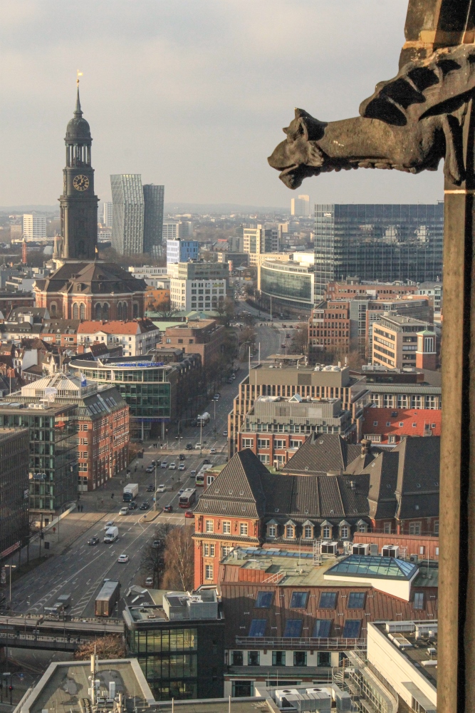 Hamburg; St. Michaelis von St. Nikolai