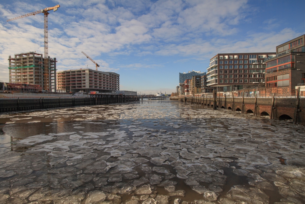 Hamburg; Hafencity 2021, Grasbrookhafen