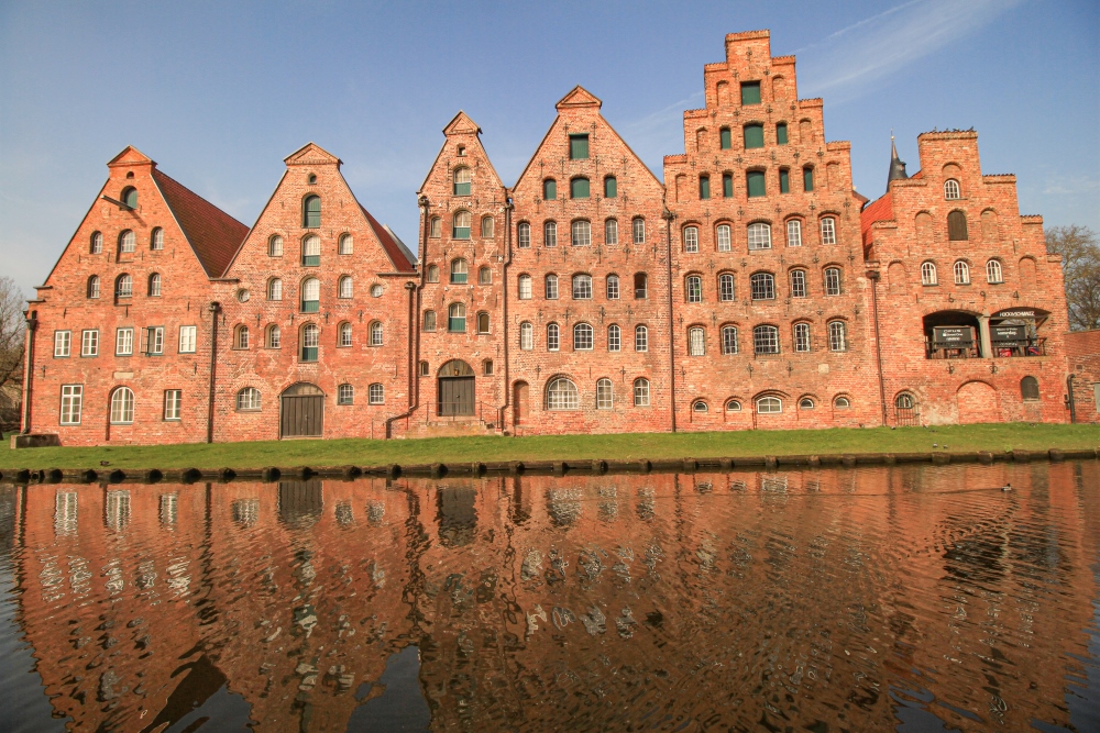 Lübeck; Salzspeicher an der Obertrave