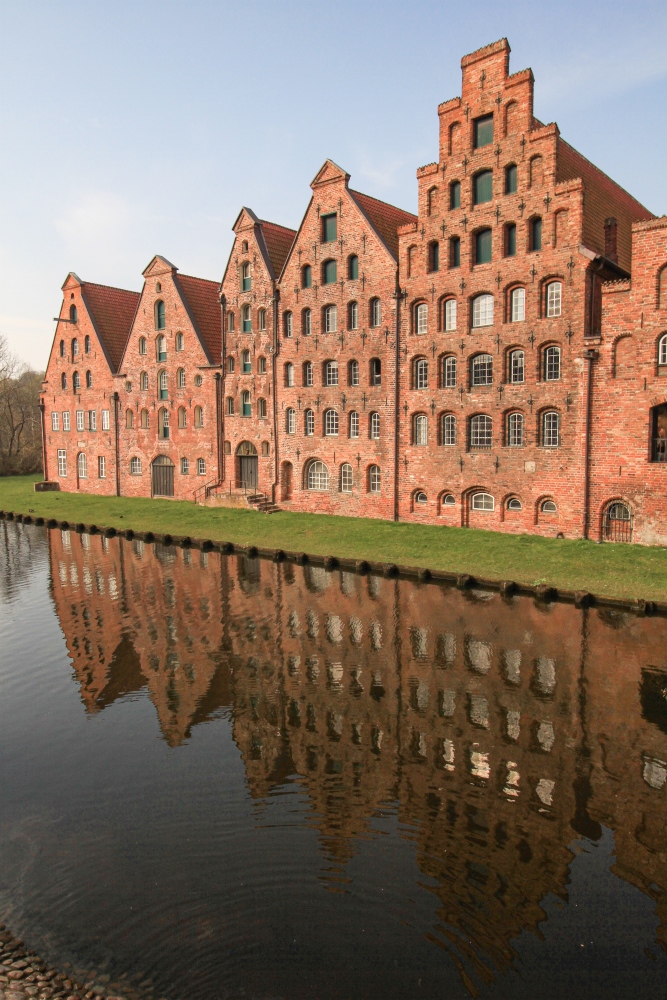 Lübeck; Salzspeicher an der Obertrave