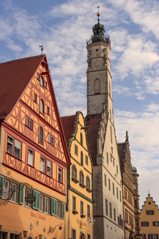 Rothenburg o. d. T.; Rathusblick