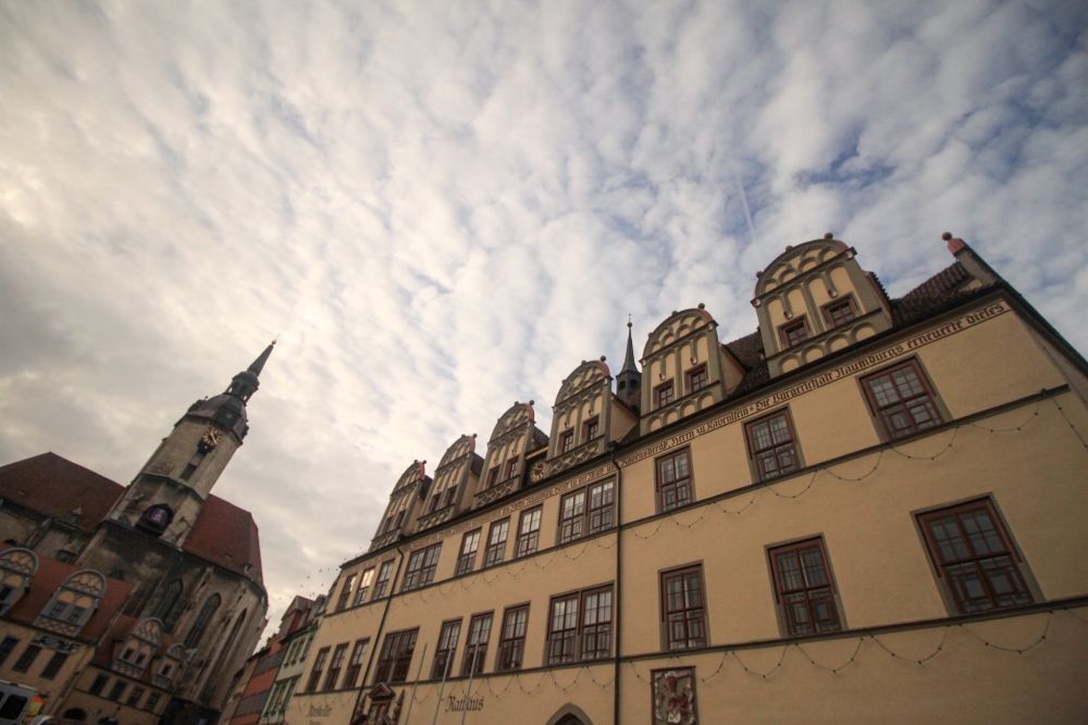 Naumburg (Saale); St. Wenzel und Rathaus