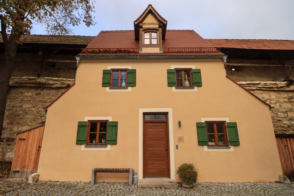 Berching; Blickfang an der Stadtmauer