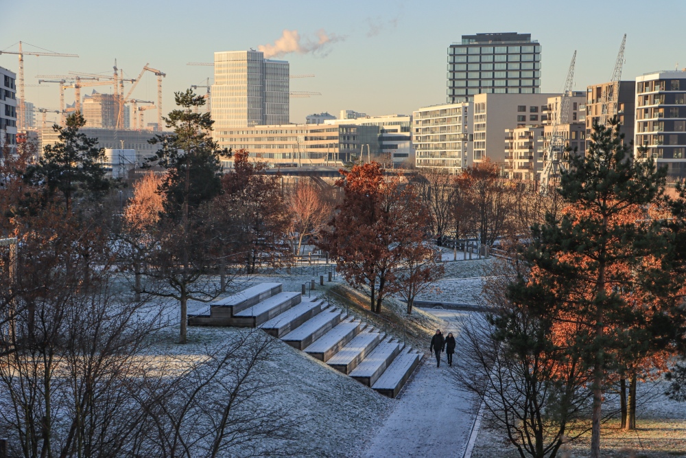Hamburger Hafencity; Baakenpark 2022