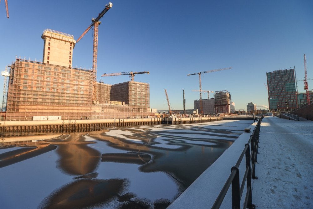 Hamburger Hafencity; Baakenhafen 2022