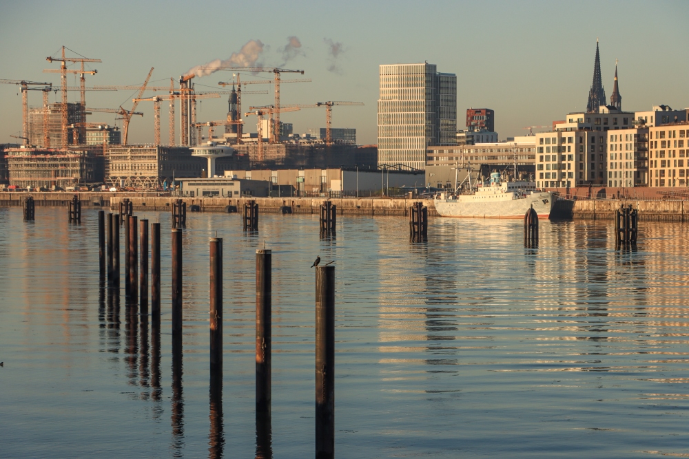 Hamburger Hafencity; Baakenhafen 2022