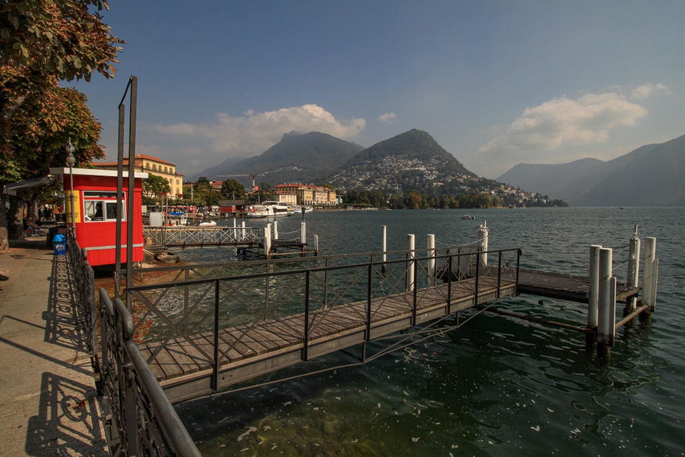 Lugano; Uferpromenade