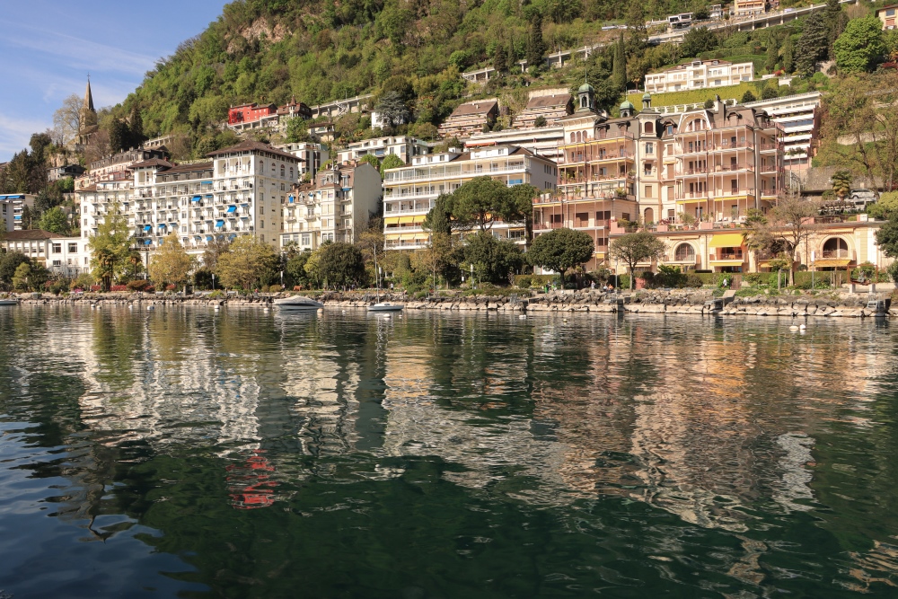 Montreux; Promenade an Genfersee