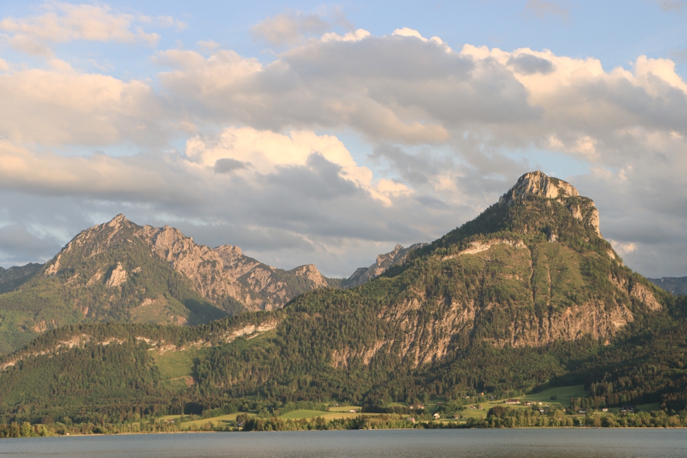 Wolfgangsee; Bergwerkskogl und Sparber