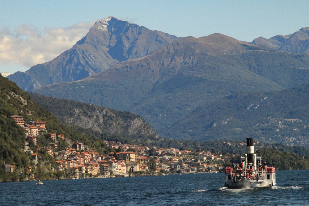 Comer See und Monte Legnone