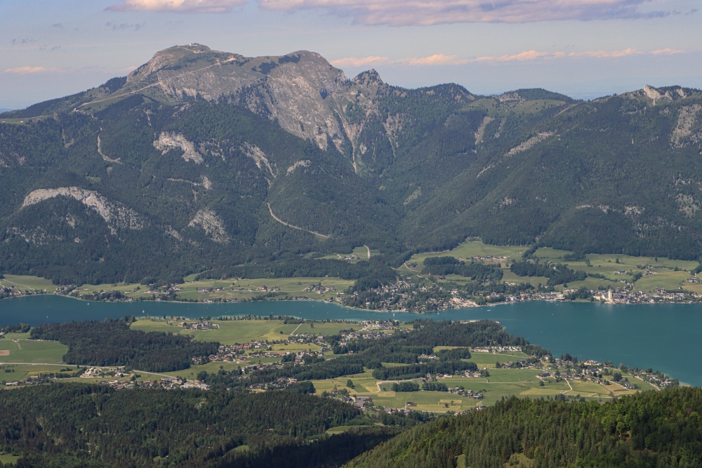Wolfgangsee und Schafberg