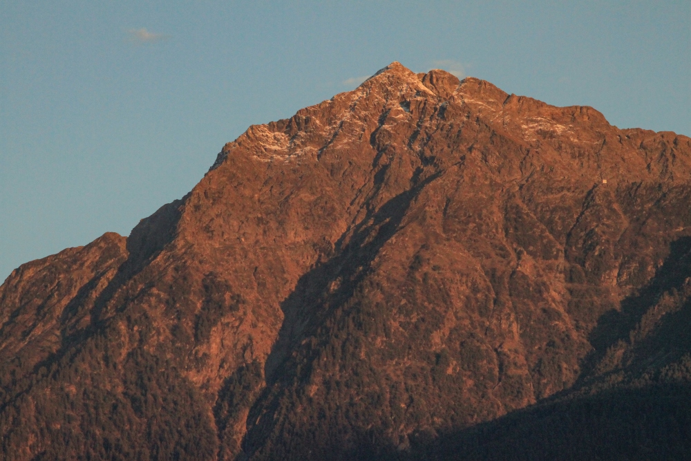 Monte Legnone (2609) im Abendlicht