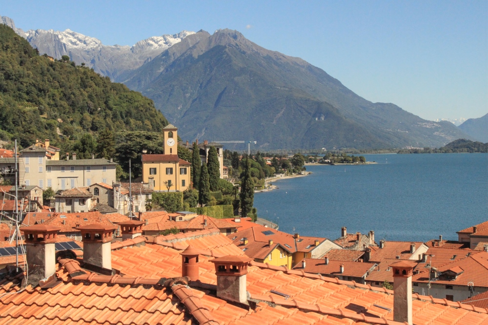 Gravedona; Blick über den nördlichen Comer See