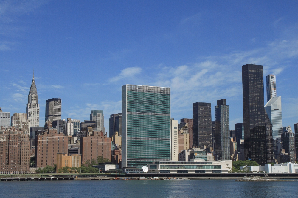 East River Midtown Skyline