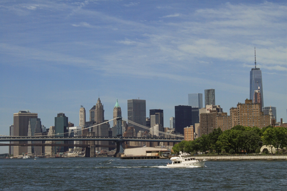 NYC, Lower Manhattan Skyline