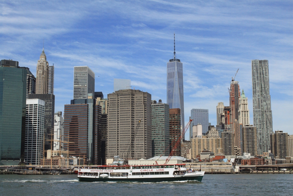 NYC Lower Manhattan Skyline