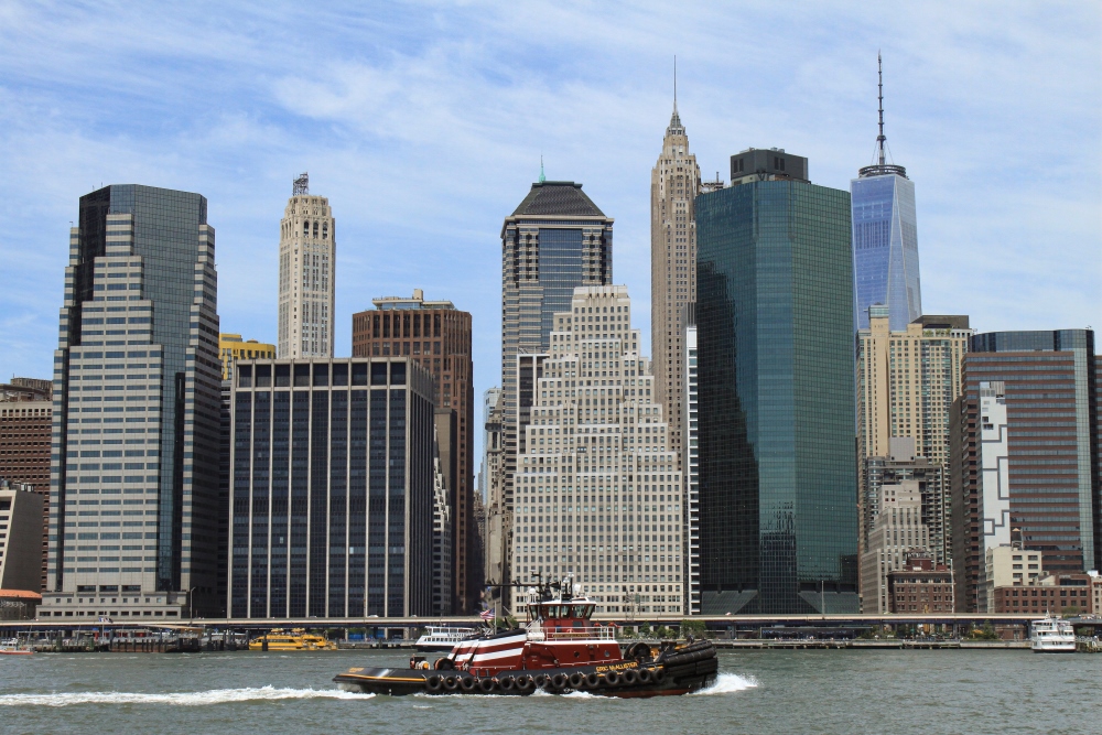 NYC, Lower Manhattan Skyline