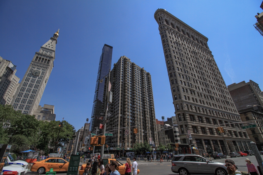 NYC, Broadway und Madison Square