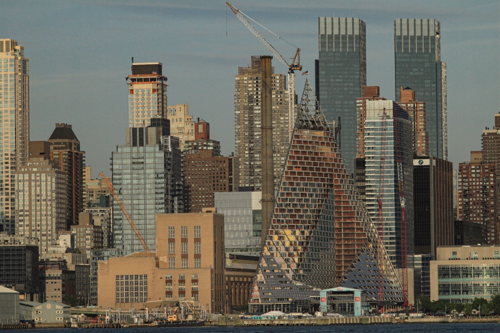 NYC, Bauboom am Hudson River