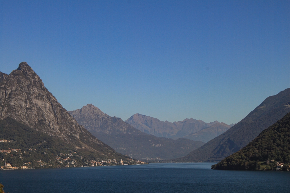 Seepanorama von Gandria