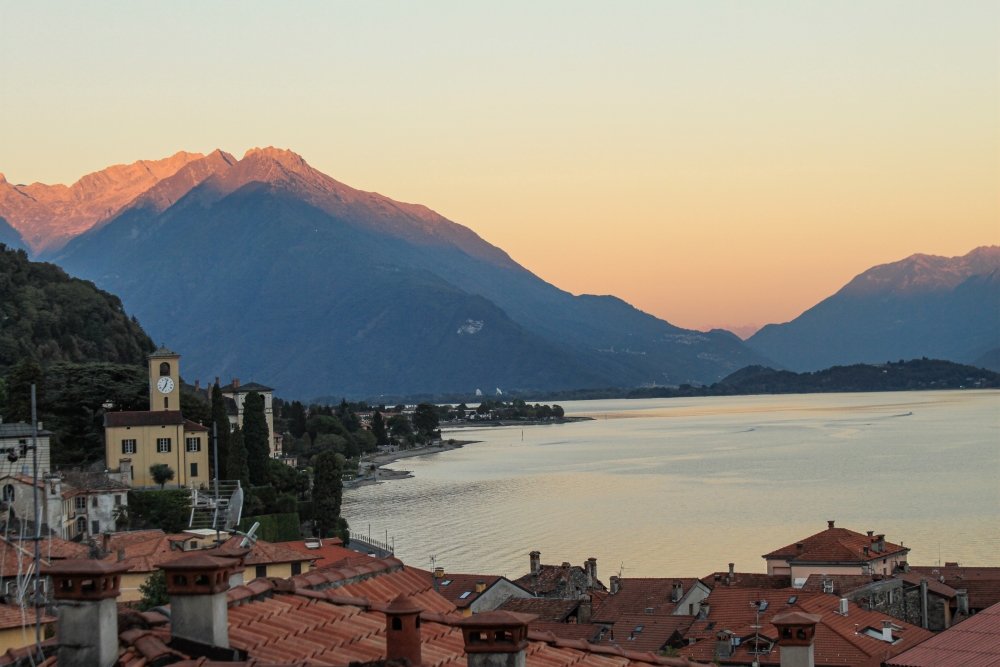 Gravedona; Blick über den nördlichen Comer See