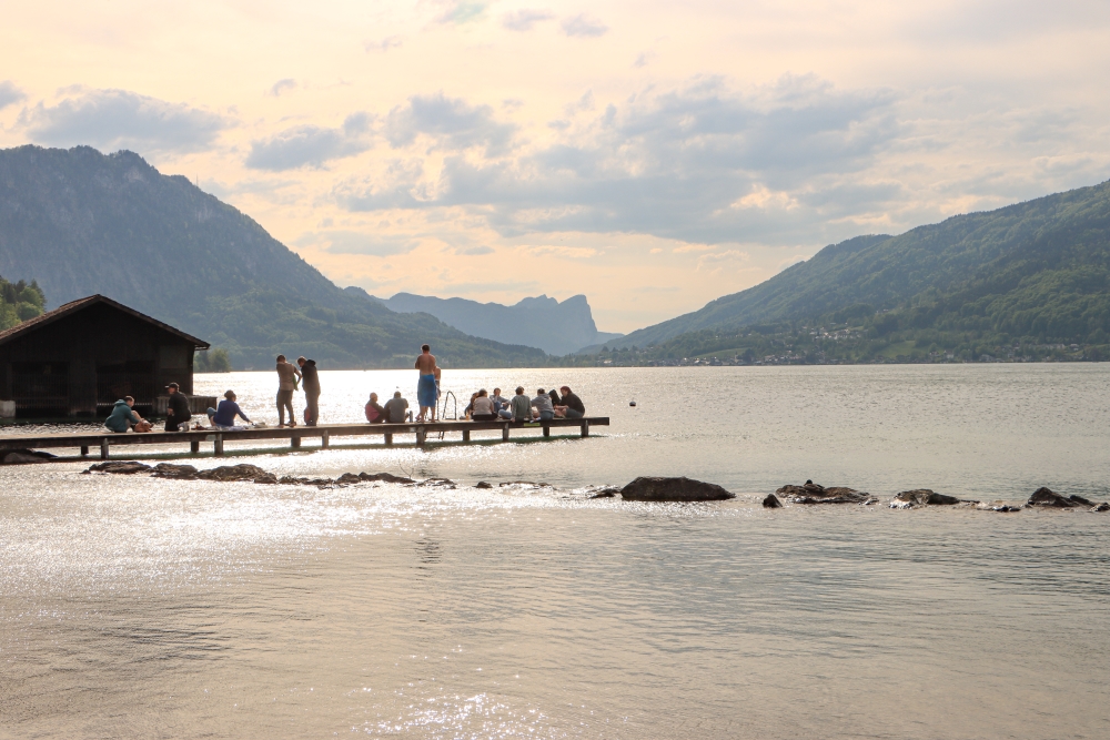 Attersee in Weißenbach