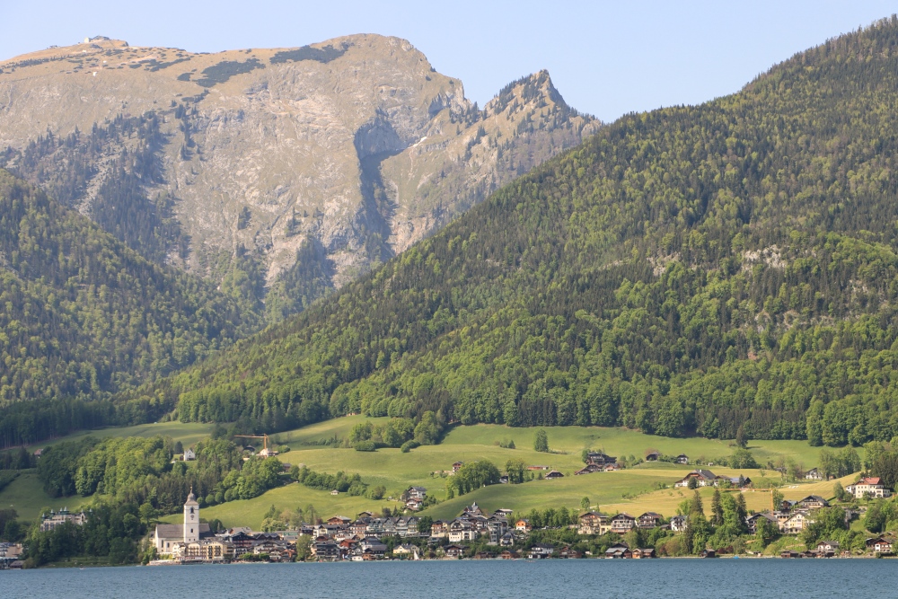 St. Wolfgang mit Schafberg