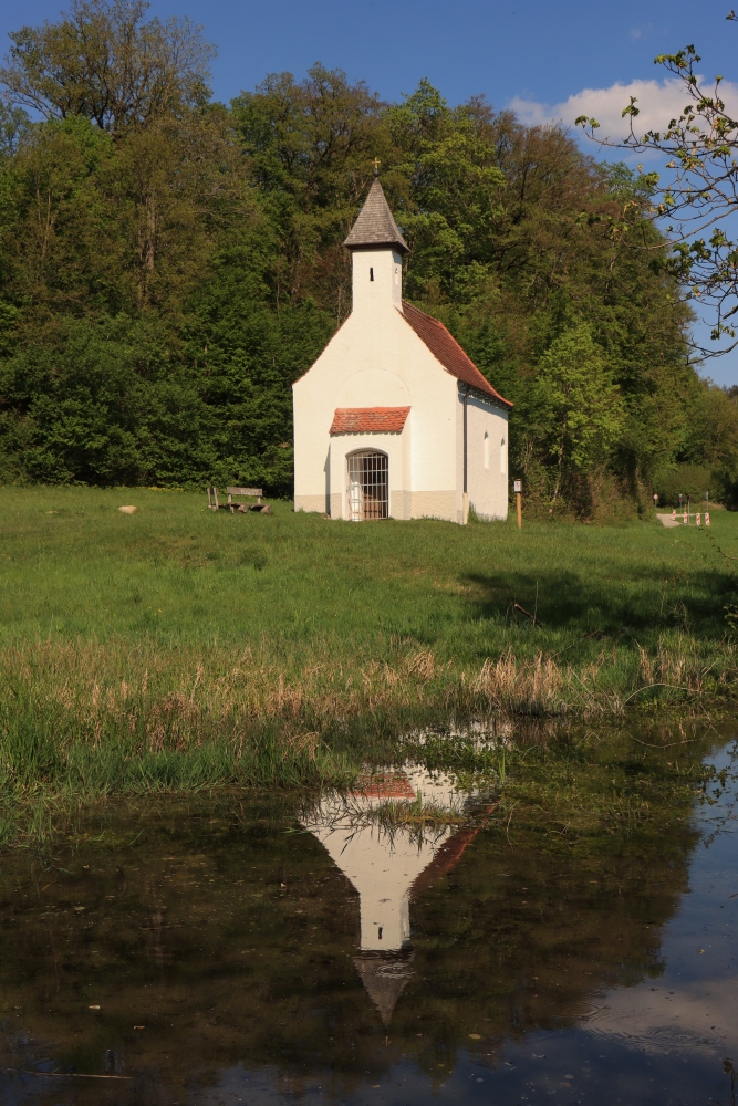 Kapelle in Mühltal am Isarkanal