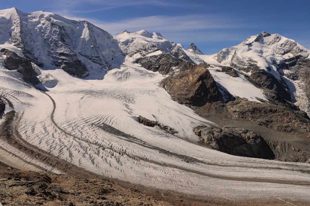 Majestätische Berninagipfel