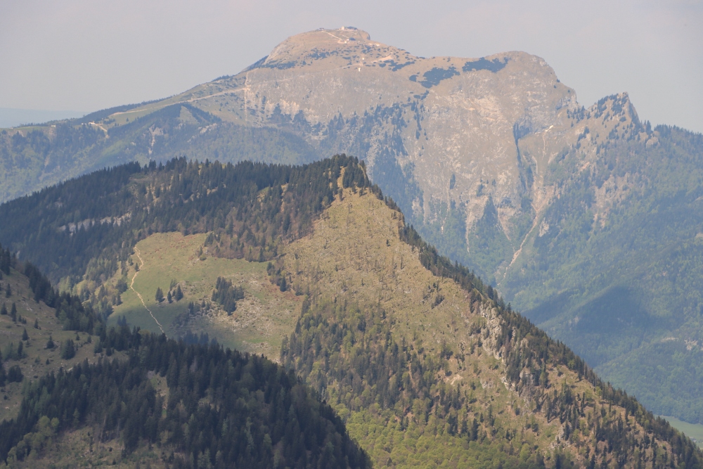 Schafberg und Bleckwand vom Braunedlkogel