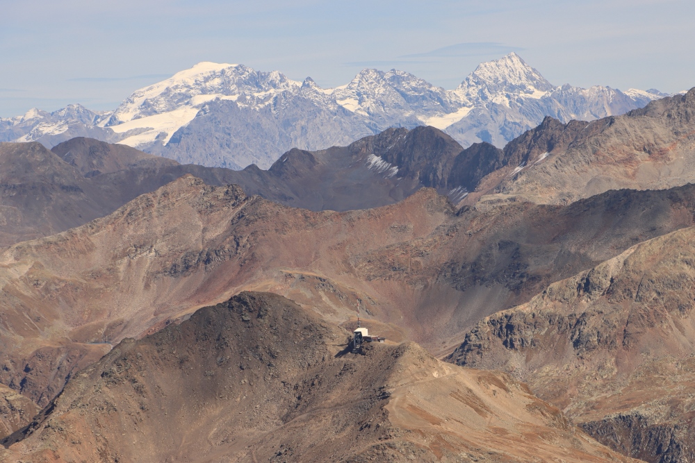 Ortler-Gruppe vom Munt Pers