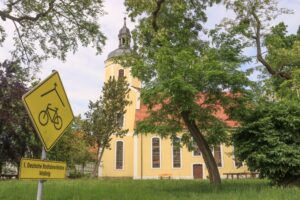 Radfahrerkirche in Weßnig