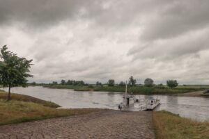 Elbe an der Prettiner Fähre