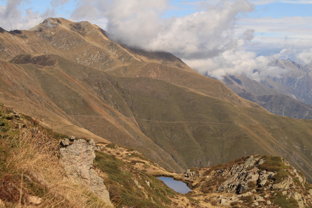 Alpine Bergwelt am San Jorio Pass