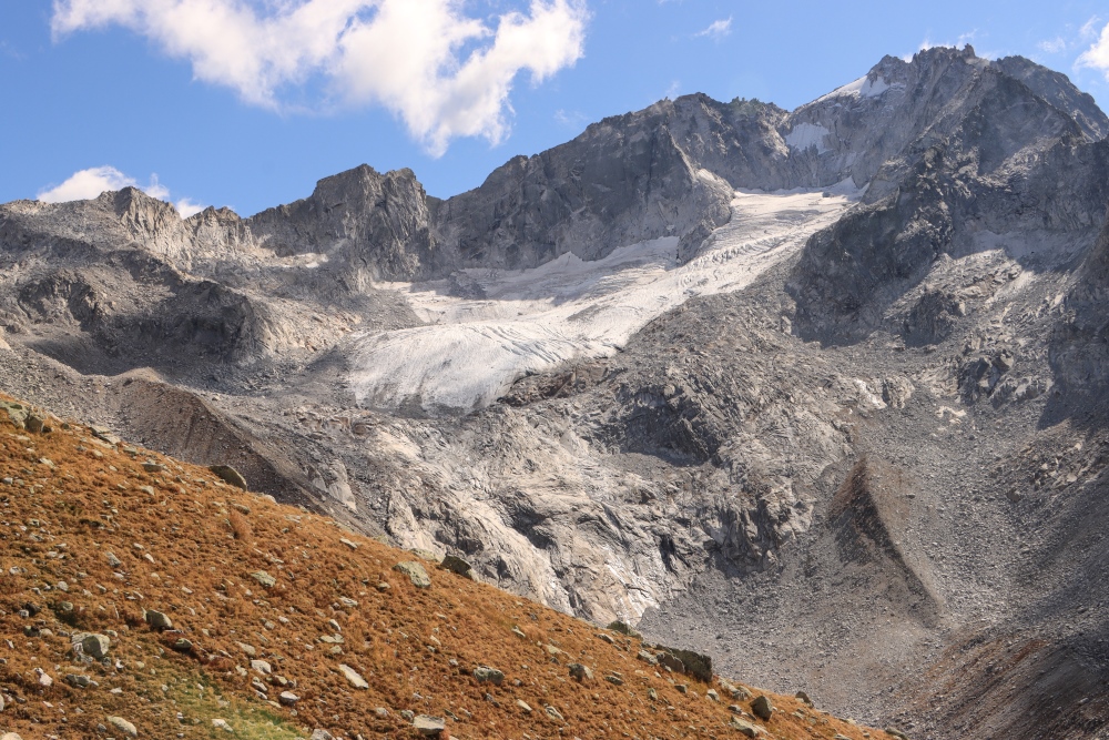 Bergeller Hochalpenlandschaft über dem Albignasee