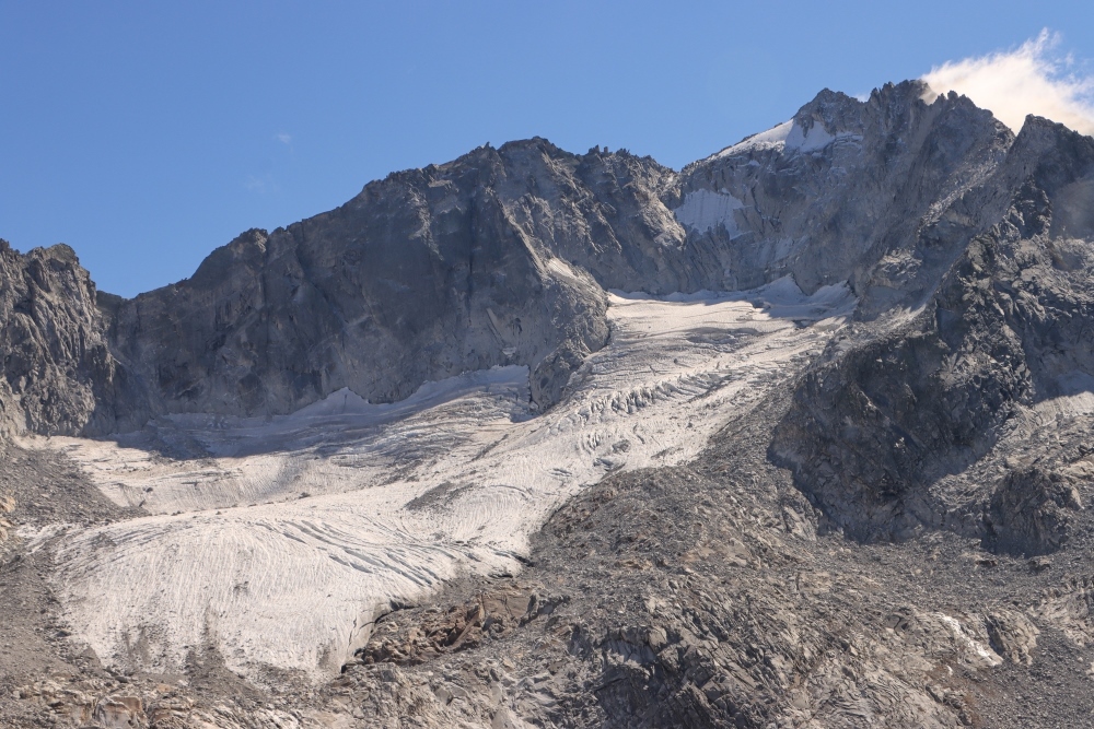 Cima dal Cantun mit Gletscher