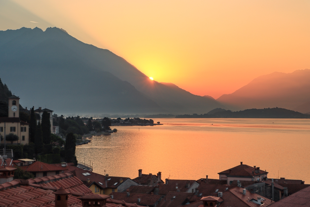 Gravedona; Blick über den nördlichen Comer See