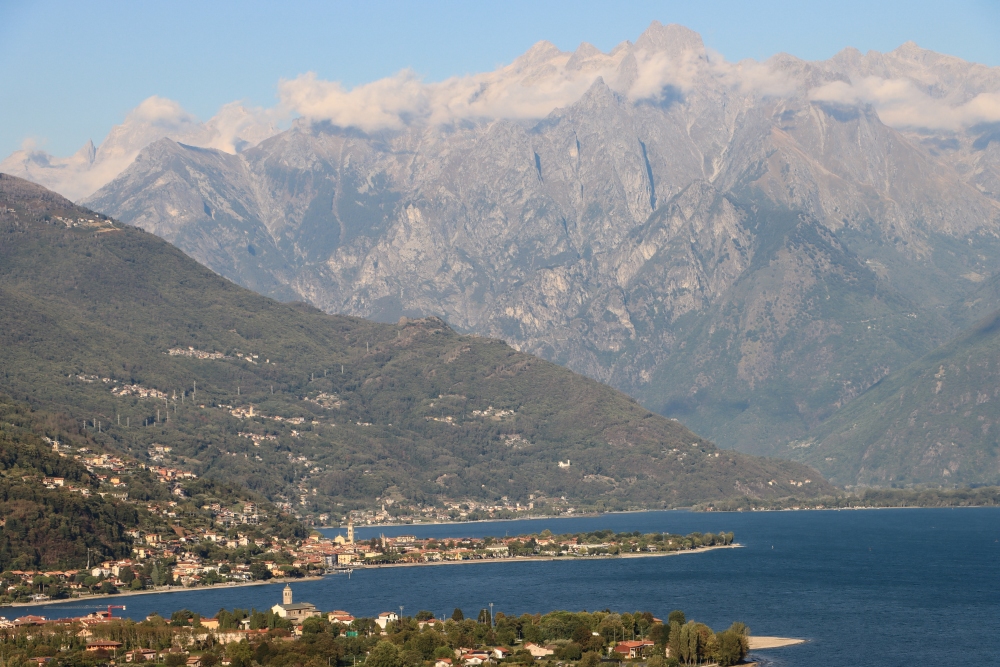 Lago di Como; Gravedona und Domaso