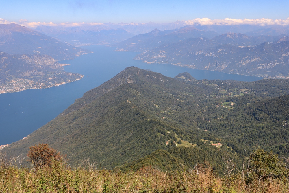 Bernina 2 Lago di Como vom Monte San Primo