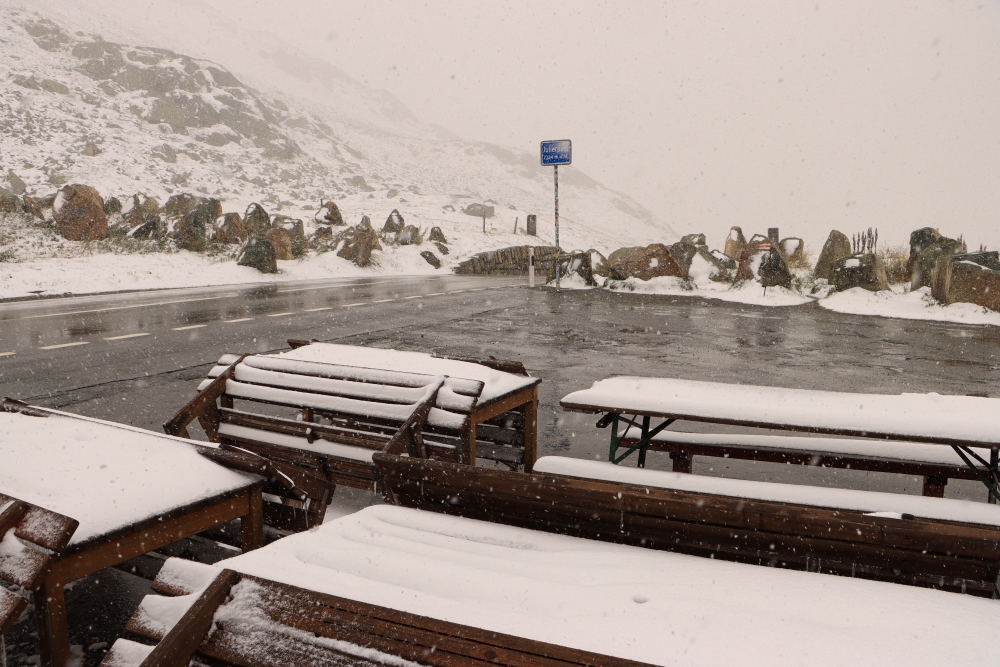 Albula Alpen; Juilerpass im September 2024