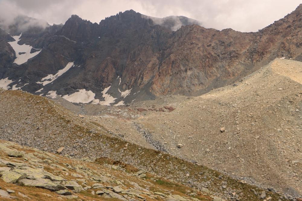 Gletschermoränen am Monte Disgrazia