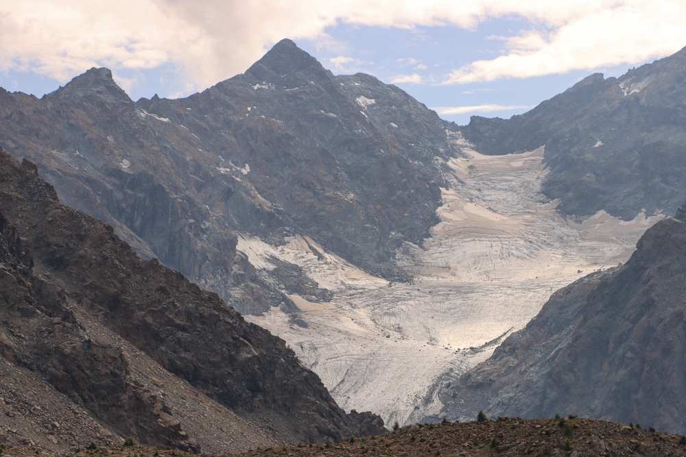 Valmalenco; Blick zum Ventinagletscher
