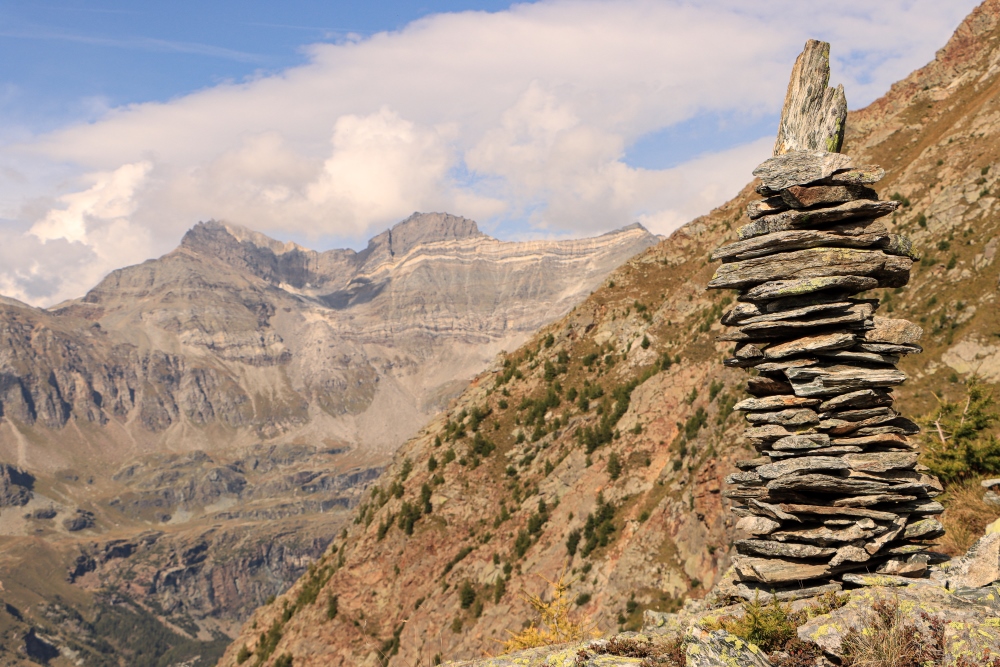 Val Malenco; Blick zum Pizzo Malenco