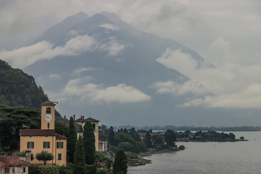 Gravedona; Blick über den nördlichen Comer See