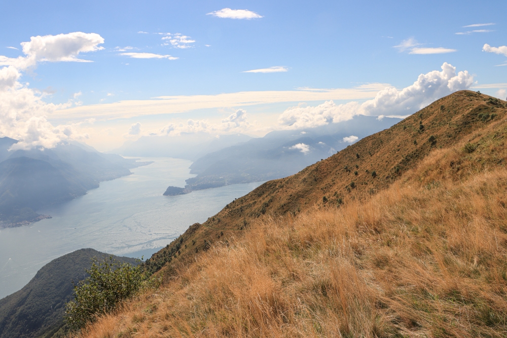 Lago di Como vom Monte Bregagno