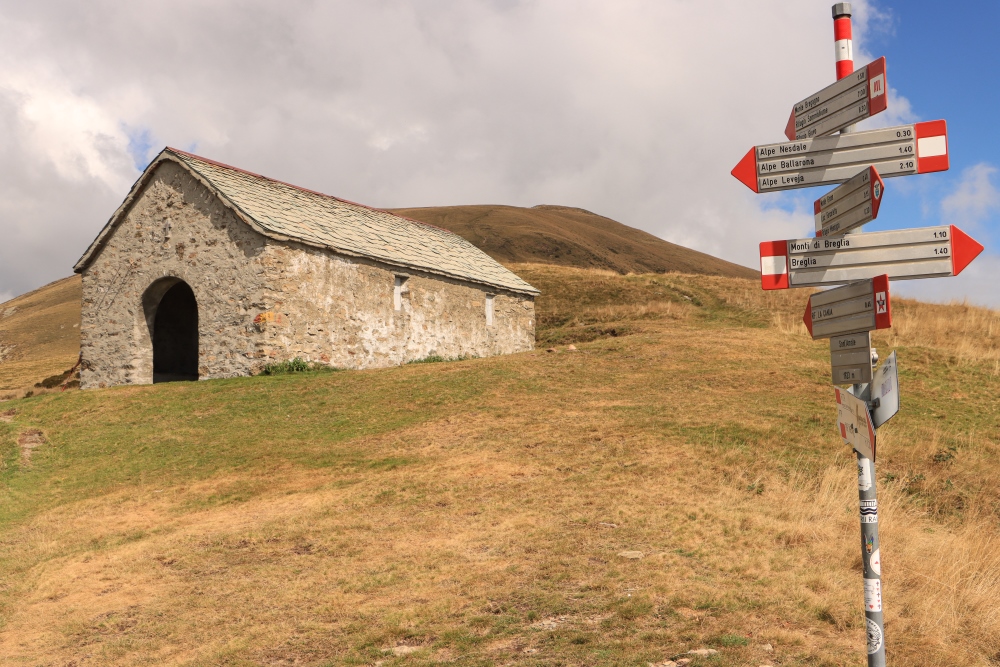 Wandern auf dem Monte Bregagno